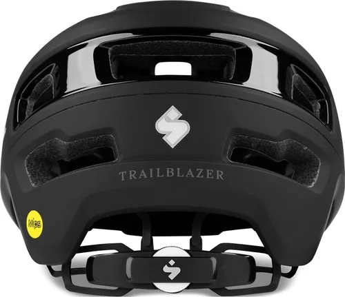 Vista 4 de Sweet Protection Trailblazer MIPS - Casco de ciclismo avanzado con visera ajustable, tecnología de carcasa variable y ventilación superior Mate negro