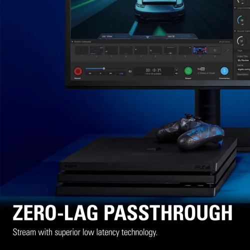 Vista 4 de Elgato Game Capture HD, Xbox y PlayStation Grabadora de juegos de alta definición para Mac y PC