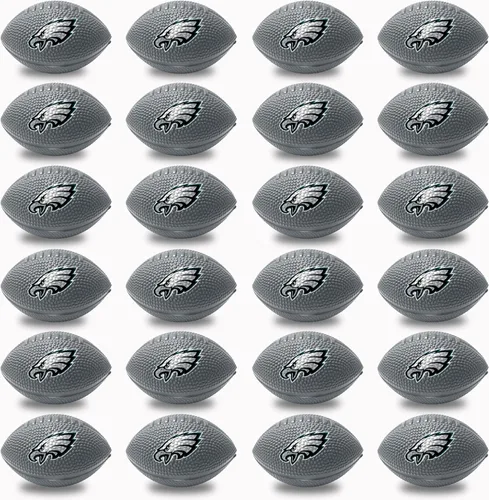 Vista 13 de Franklin Sports NFL - Pelotas antiestrés de equipo, paquete de 24 unidades de fútbol a granel, bolas antiestrés esponjosas para adultos y niños