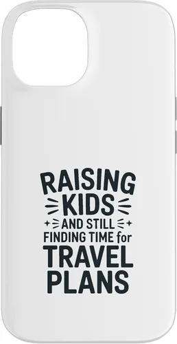 Vista 4 de Raising Kids and Still Finding Time for Travel Plans Case for iPhone 17