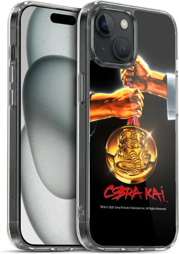 Vista 76 de Head Case Designs Funda de gel suave con licencia oficial de Cobra Kai Gold Medal Graphics compatible con Apple iPhone 7 Plus/iPhone 8 Plus