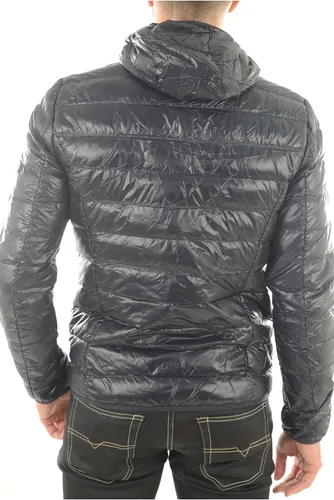 Vista 3 de Emporio Armani Chaqueta con capucha para hombre Train Core Down