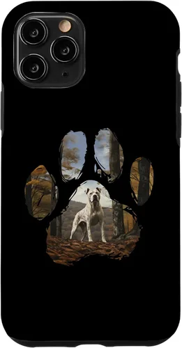 Vista 10 de iPhone 15 Dogo Argentino Mountain Paw Design Dog Mom Dad Case