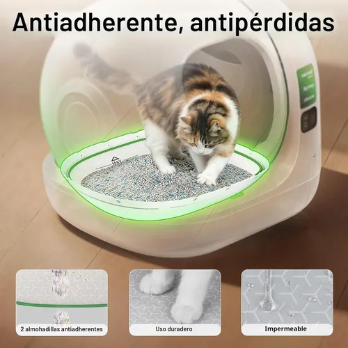 Vista 4 de PETKIT Purobot Max 3 - Caja de arena automática con apertura grande, control de olores Caja de arena para gatos autolimpiante, control