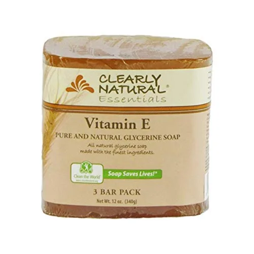 Vista 15 de Clearly Natural Essentials Aloe Vera Jabón de glicerina puro y natural 4 oz