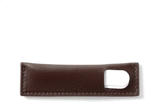 Vista 6 de Leatherology Collar Stay Case – Leather Holder with Lined Interior and Easy-Access Opening for Men’s Collar Stays