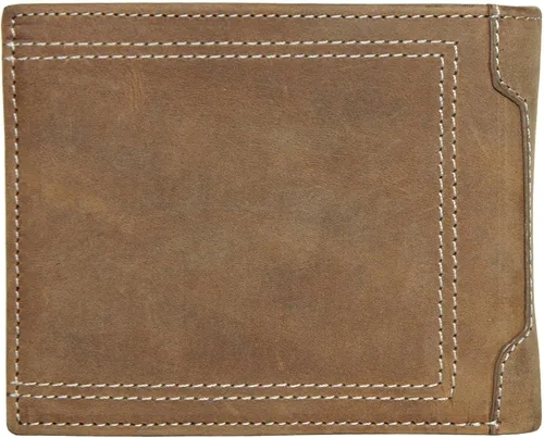 Vista 14 de WOLVERINE Billetera plegable de lona/cuero para hombre