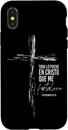 Vista 5 de Regalos Cristianos Versos Filipenses 4 13 Christian Spanish - Carcasa para iPhone 17