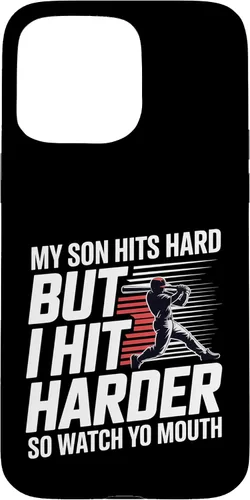 Vista 31 de My Son Hits Hard But I Hit Harder So Watch Yo Mouth - Case for iPhone 17