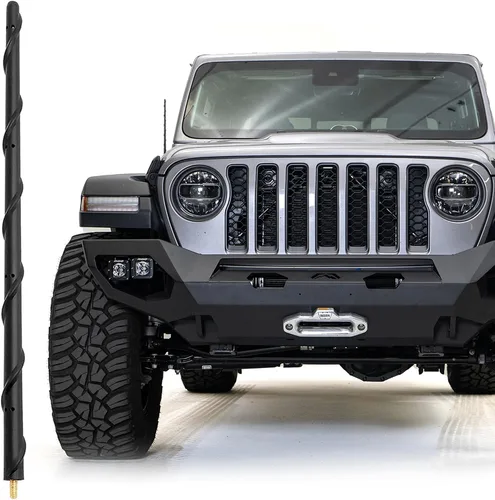 Vista 12 de VOFONO Antena Corta para Dodge Ram 1500 2500 3500 2009-2025, Accesorios para Camiones Dodge Ram 1500, Antena Clásica Warlock Dodge Ram de 7 Pulgadas