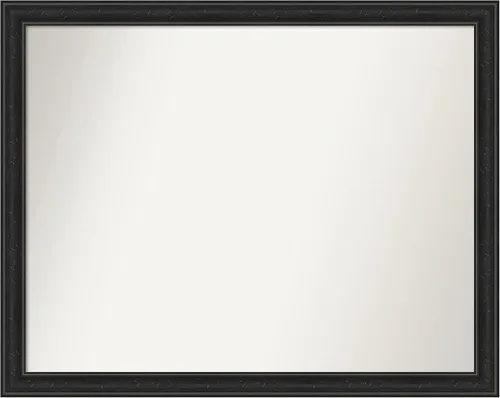 Vista 206 de Amanti Art Espejo personalizado, gran espejo de baño estrecho, espejo de pared o espejo de tocador de baño sobre el fregadero (24 x 24 pulgadas)
