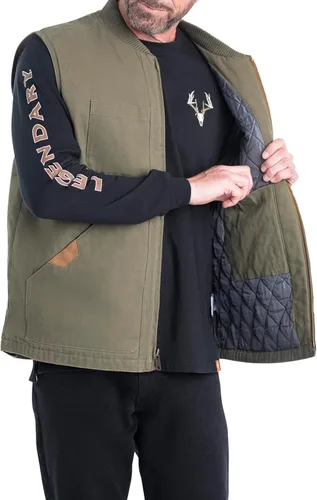 Vista 6 de Legendary Whitetails Chaleco de lona para hombre