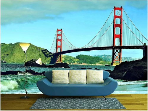 Vista 13 de wall26 Papel para pared autoadhesivo, grande, serie de murales, WMR-WP-X-D668-66x24x4