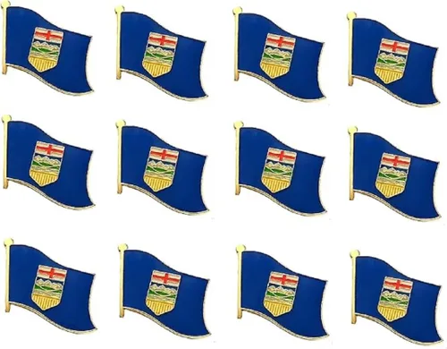 Vista 19 de Pines de solapa de bandera canadiense de provincia y territorio, corbata esmaltada y insignias de alfiler para todas las provincias y territorios