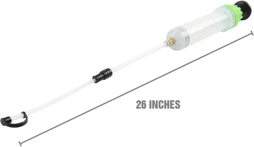 Vista 7 de OEMTOOLS Bomba extractora y llenadora de líquidos pequeños de 200 cc, bomba de vacío de precisión para líquidos de frenos, dirección asistida