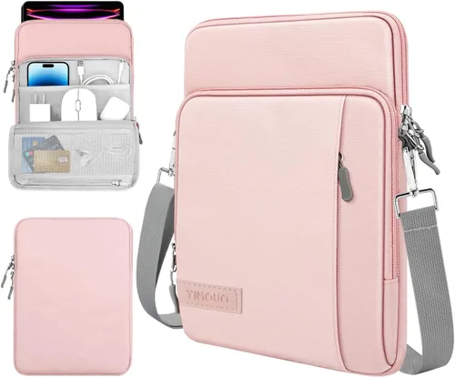 Vista 8 de TiMOVO Funda para Tablet de 13 Pulgadas con Correa para Hombro para iPad Air 13" M3 2025, iPad Pro 13"/12.9", Galaxy Tab S9 Plus/S10+/S10 Plus/S9