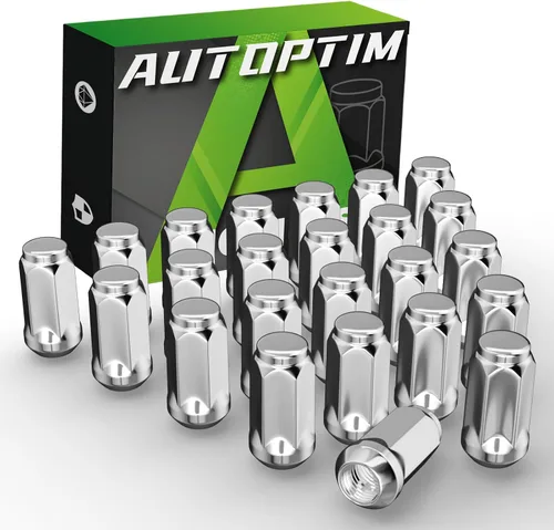 Vista 7 de AUTOPTIM Tuercas negras 9/16-18 – Reemplazo para Dodge Ram 1500 2002-2010, Dodge Durango 2004-2009, 20 piezas de altura de 1.54 pulgadas, hexagonal