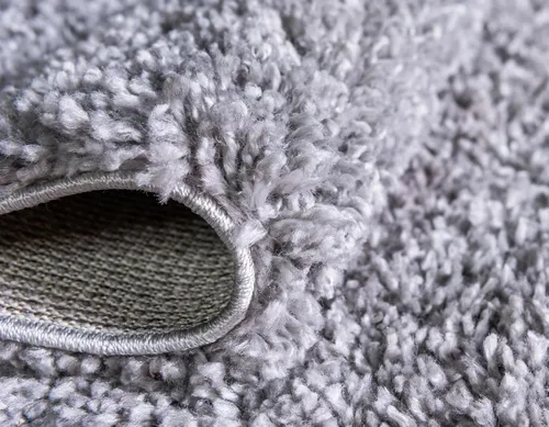 Vista 221 de Unique Loom Colección Davos Shag - Alfombra Lino