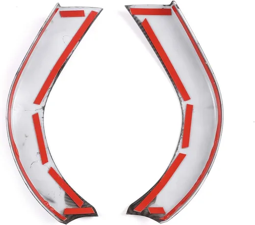 Vista 7 de YIWANG ABS fila trasera aire acondicionado salida lado decoración tiras ajuste 2 unids para BMW Serie 5 F10 520 525 2011-2017 Auto Accesorios