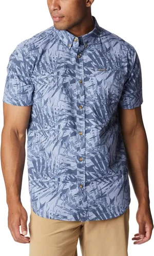 Vista 5 de Columbia - Camisa de manga corta para hombre con estampado de Rapid Rivers