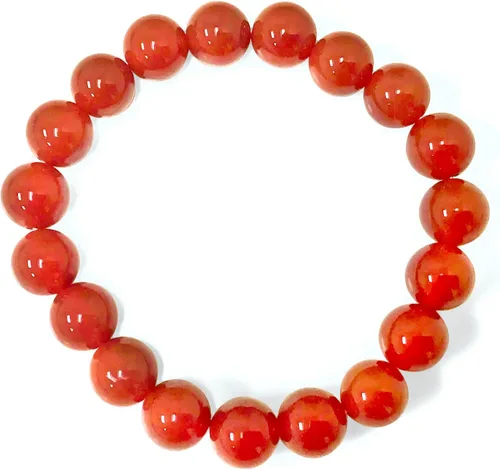 Vista 41 de Gem Avenue Handmade Round Bead Stretch Bracelet Unisex Natural Stone Beaded Jewelry for Men & Women, Elastic Wristband for Daily Wear