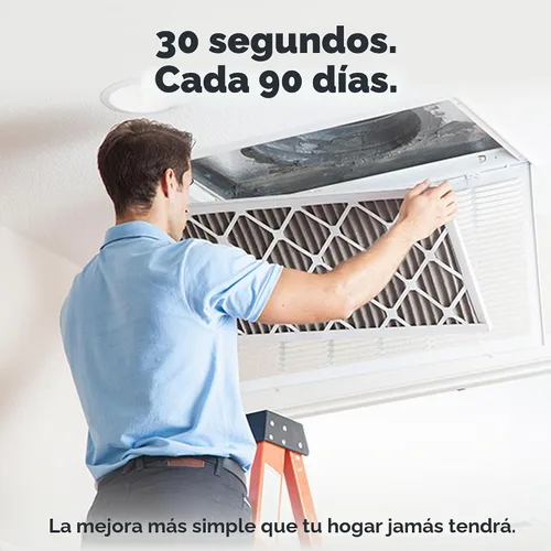 Vista 6 de Aerostar Multi - Filtro de aire de 1 pulgada para aire acondicionado y horno, Blanco