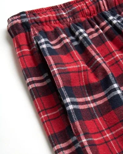 Vista 6 de U.S. Polo Assn. Conjunto de pijama térmico para hombre, camiseta de punto gofre y pantalones largos de John, caja de regalo
