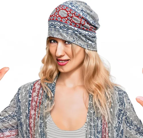 Vista 77 de Jemis Skullies - Gorro tipo beanie informal para otoño