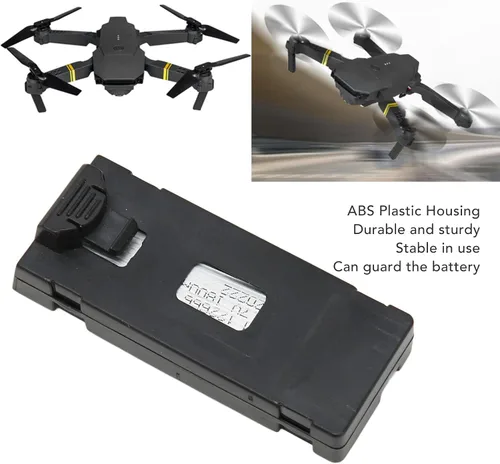 Vista 3 de FOSA Batería de dron a control remoto, profesional de 3.7 V 1800 Mah, batería UAV para E88 E88PRO E88MAX E525 E99 E99PRO P1 P5PRO K3 S1 P8, batería