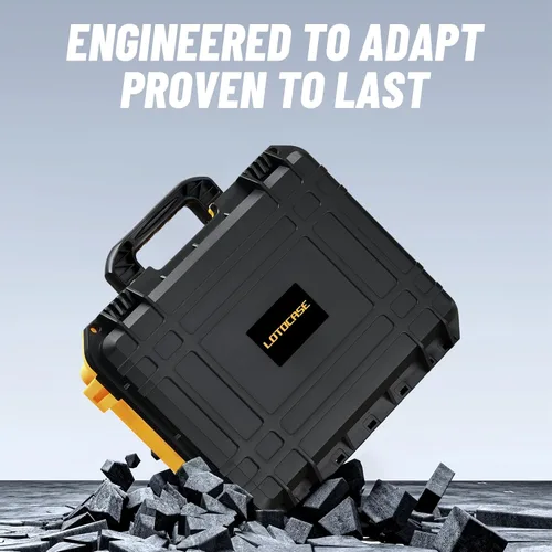 Vista 5 de Estuche para herramienta eléctrica Dewalt Jigsaw – Caja de herramientas dura impermeable para sierra caladora Dewalt 20V DCS334B DCS331B, kit