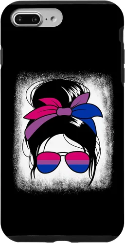 Vista 12 de iPhone 16 Bisexual Messy Bun Bi Sexual Women's Bisexual Case