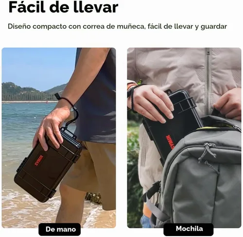 Vista 4 de SYMIK - Funda rígida para DJI Osmo Pocket 4 / Pocket 3 / Xtra Muse
