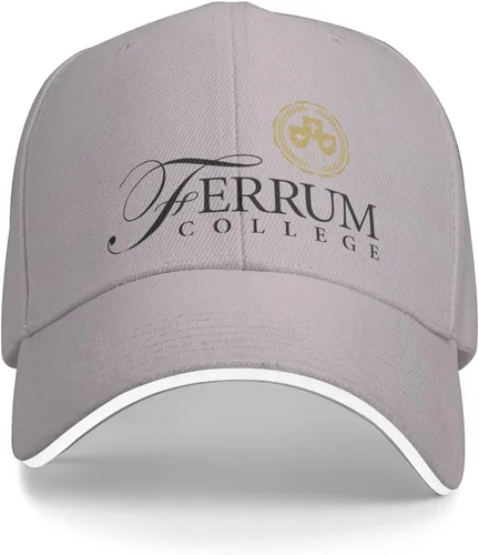 Vista 2 de Ferrum College Logo Sandwich Gorra Unisex Clásico Gorra de béisbol unisex ajustable Casquette Dad Hat