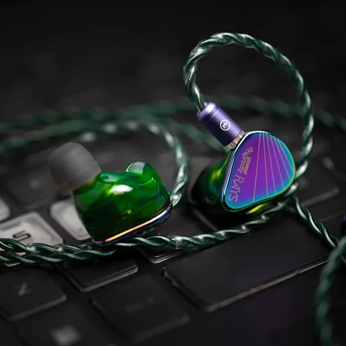 Vista 6 de Moondrop Rays Gaming Earphones USB-C DSP Game Sound Card lEMs Co-Tuned with Many Professional Players