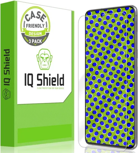 Vista 12 de IQShield Paquete de 2 protectores de pantalla para Samsung Galaxy S9 Plus/S9+ (compatible con fundas), compatible con identificación de huellas