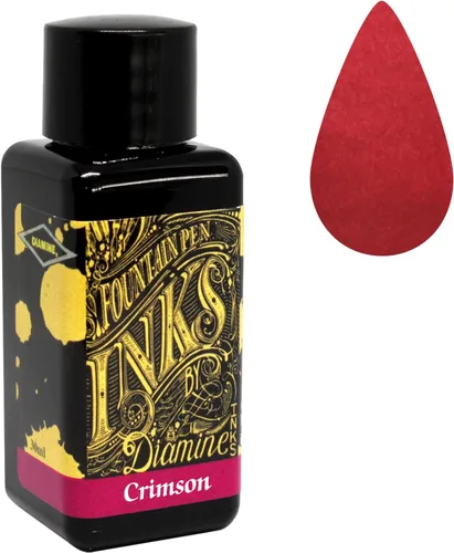 Vista 42 de Tinta embotellada para pluma estilográfica Diamine, 30 ml - Ámbar