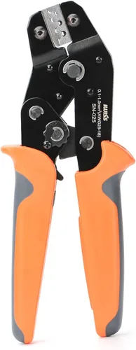 Vista 8 de iCrimp - Engarzadora de trinquete cuadrada para manguitos y virolas AWG 24-6 Ratcheting ferrule crimper for wire end sleeves and terminal block