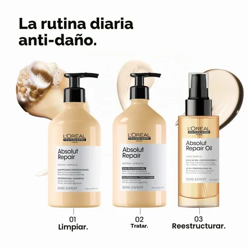 Vista 5 de L'Oréal Professionnel Absolut Repair Champú y Acondicionador Set