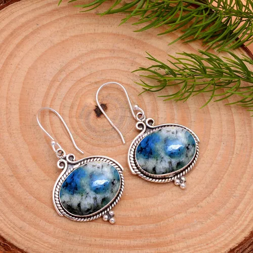 Vista 3 de Veracity Jewelry - Aretes de plata de ley con piedras preciosas para mujeres y niñas, regalo para su cumpleaños, aniversario, esposa, mamá, novia