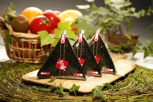 Vista 3 de Minecook Algas Nori para Onigiri Triangular Samgak Gimbap Seaweed (10 hojas)