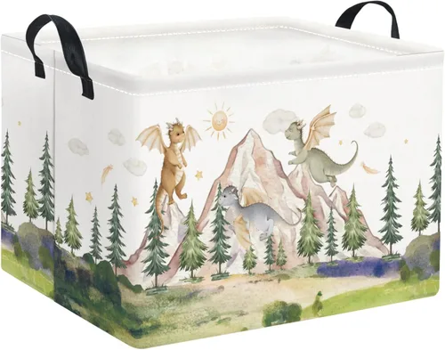 Vista 42 de Cestas para Bebé Cestas de Juguetes para Niños y Niñas Cesta de Regalo del Bosque Vacía Bonita Contenedor de Almacenamiento Caja Organizadora Animal
