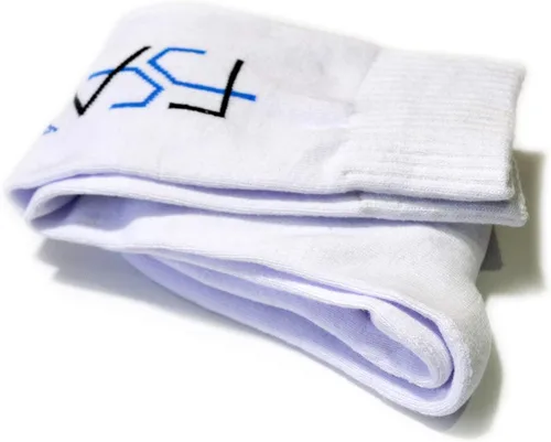 Vista 8 de LEONARK Calcetines de esgrima para espada, sable y papel de aluminio, medias protectoras de algodón para esgrima unisex para niños y adultos