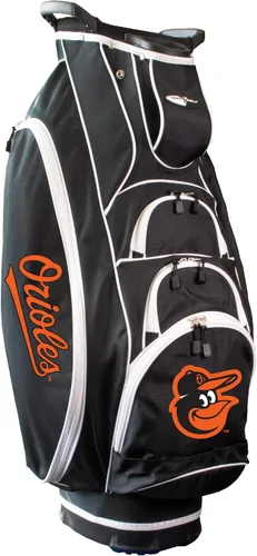 Vista 21 de Team Golf MLB - Divisor de club ligero de 10 vías, soporte de acción de resorte, bolsillo enfriador aislado, guante de velcro y soporte