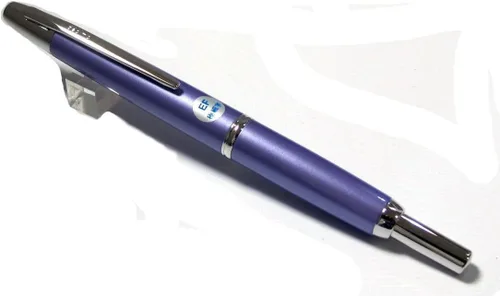 Vista 17 de Pilot Pluma estilográfica Decimo sin tapa, cuerpo negro, punta M (FCT-15SR-B-M)