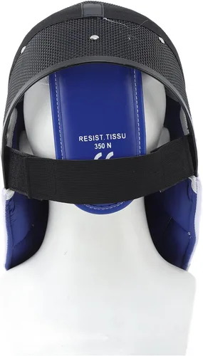 Vista 7 de Equipo de protección de esgrima, forro impermeable, máscara de entrenamiento de esgrima, duradera, ligera, acabado antirreflejo, negro con babero