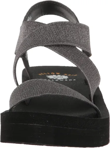 Vista 2 de Yellow Box Cuña superior elástica Criss Cross para mujer