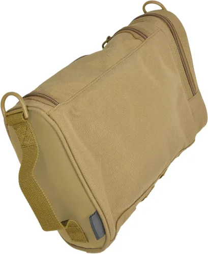 Vista 10 de Reveille(TM) Hazard 4(R) Bolsa resistente para equipo de aseo y elementos de tocador., Marrón Coyote