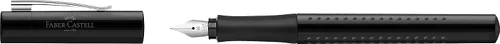 Vista 2 de Faber-Castell Pluma estilográfica Grip 2010 M negro
