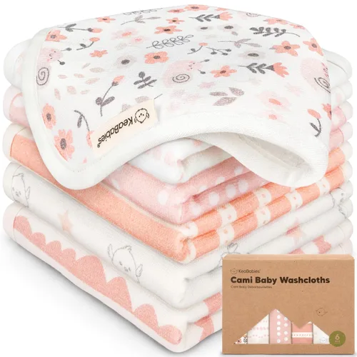 Vista 19 de Paquete de 6 paños de algodón para recién nacidos, paños de muselina de algodón orgánico suaves para bebés, bebés, niños, toallas para niños