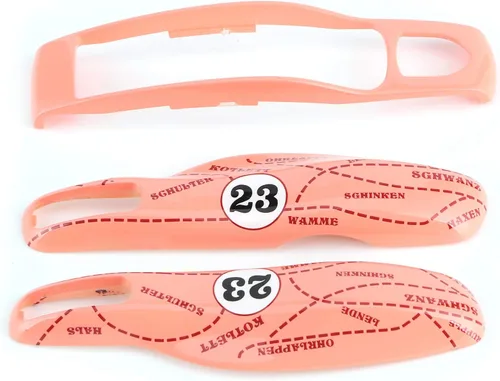Vista 9 de Carcasa para llave de coche, funda de cerdo rosa para llave de automóvil, funda protectora rosa compatible con Cayenne 911